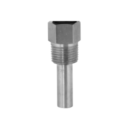 TERMOPOZO CONEXION 1/2" , LONGITUD 2"  PARA TERMOMETRO HT30-41,  LATON 